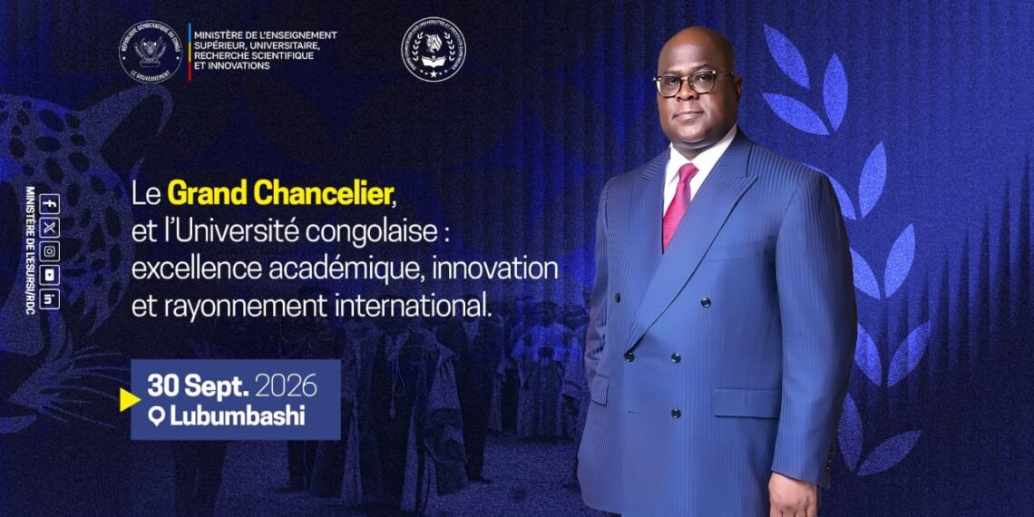 la cérémonie de remise des insignes de Grand Chancelier au président Félix Tshisekedi reportée