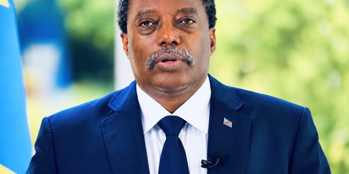 Joseph Kabila Kabange, ancien président de la RDC, lors de son discours diffusé en direct ce vendredi 9 octobre 2026