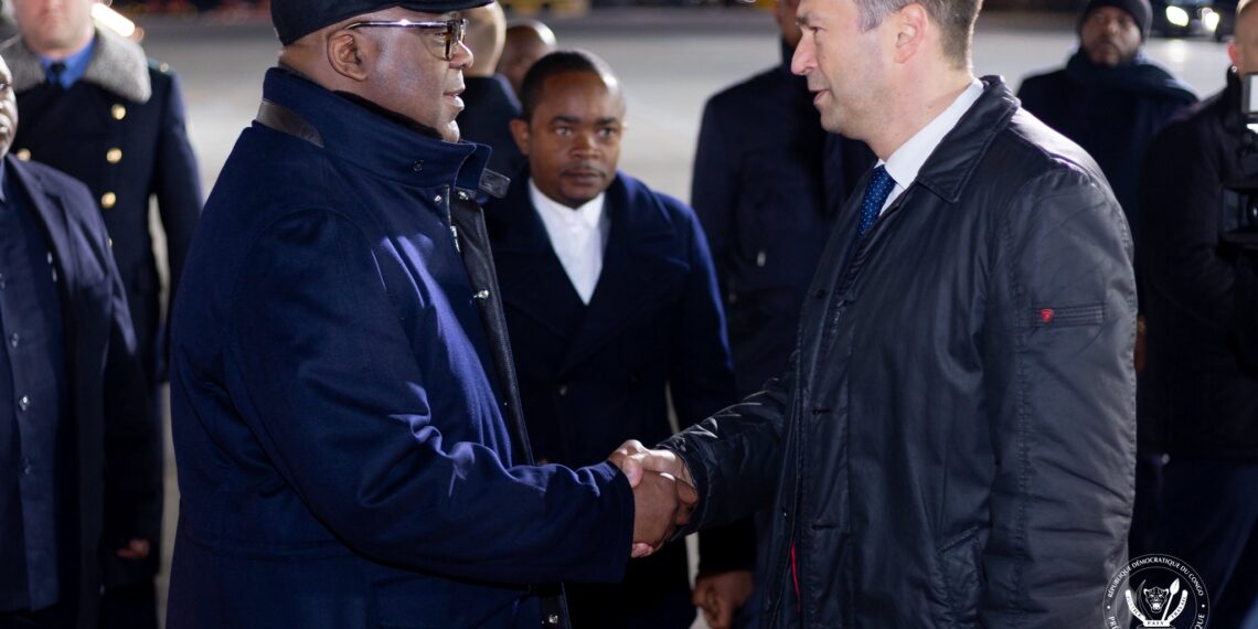 Félix Tshisekedi arrive à Moscou, trois accords prévus avec la Russie