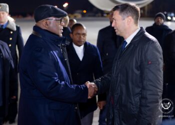 Félix Tshisekedi arrive à Moscou, trois accords prévus avec la Russie