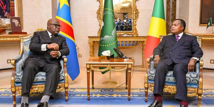 Incident de Makotipoko : Devant Sassou Nguesso, Félix Tshisekedi promet d’initier une procédure pour leur indemnisation des victimes